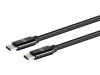 Monoprice 38921 USB cable 70.9" (1.8 m) USB 2.0 USB C Black2