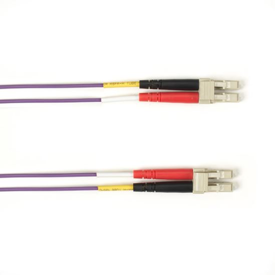 Black Box FOLZHM4-001M-LCLC-VT fiber optic cable 39.4" (1 m) LC OM4 Violet1