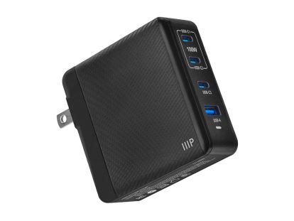 Monoprice 44682 mobile device charger Mobile phone, Laptop, Smartphone, Tablet Black AC Fast charging Indoor1