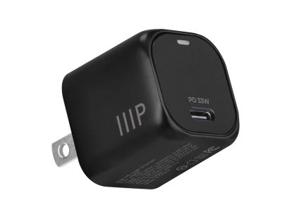 Monoprice 44906 mobile device charger Laptop, Smartphone, Tablet Black AC Fast charging Indoor1