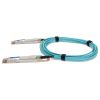 AddOn Networks AOC-D-D-400G-5M-AO fiber optic cable 196.9" (5 m) QSFP-DD Aqua color2