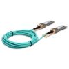 AddOn Networks QSFPDD4-400GB-AOC5MLP-AR-AO fiber optic cable 196.9" (5 m) QSFP-DD AOC OM3 Aqua color5