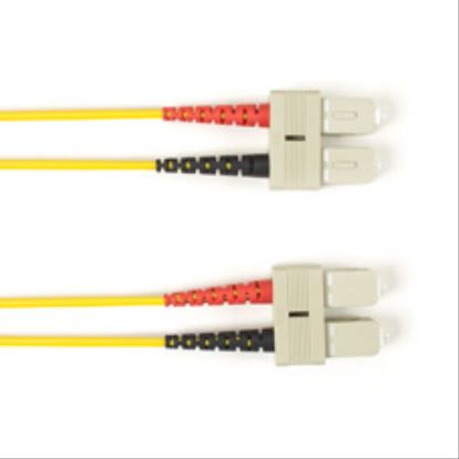 Black Box 1m, SC-SC fiber optic cable 39.4" (1 m) OM1 Yellow1