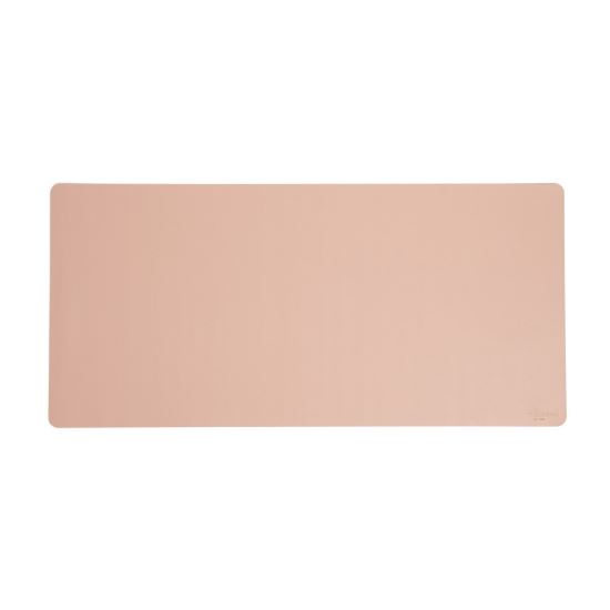 Vegan Leather Desk Pads, 36 x 17, Light Pink1