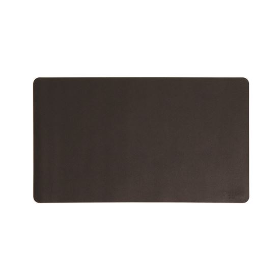 Vegan Leather Desk Pads, 23.6 x 13.7, Charcoal1