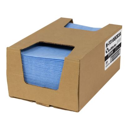 Deluxe Foodservice Wiper, 13 x 17, Blue, 150/Carton1