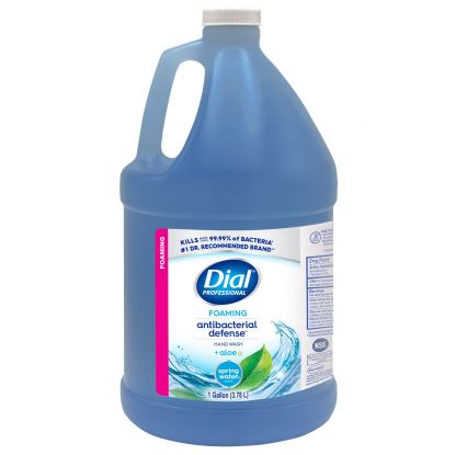 Antibacterial Foaming Hand Wash, Spring Water Scent, 1 gal Bottle, 4/Carton1