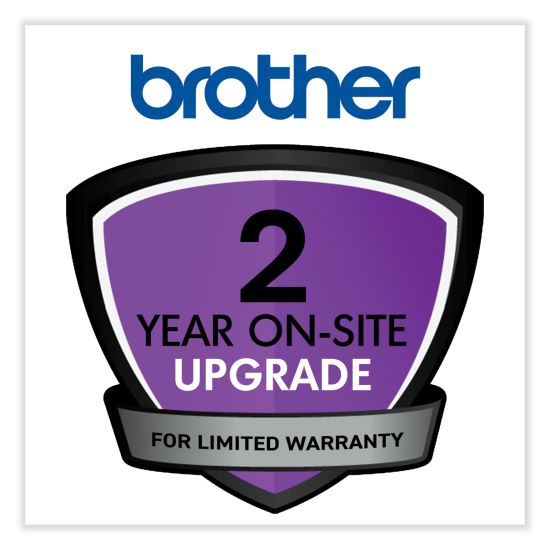 Onsite 2-Year Warranty Upgrade for Brother MFCL2750DW/HLL2370DW1