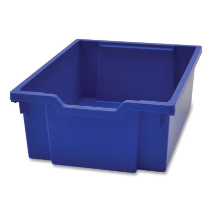 F2 Deep Trays for Gratnells Storage Frames and Trolleys, 1 Section, 3.57 gal, 12.28" x 16.81" x 6.25", Royal Blue, 6/Pack1