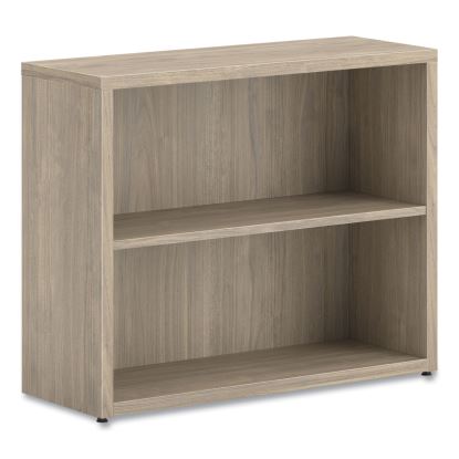 10500 Series Laminate Bookcase, Two Shelves, 36" x 13" x 29.5", Kingswood Walnut1