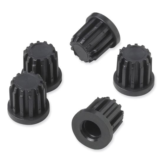 Task Master Tubular Base Inserts, Black, 5/Set1