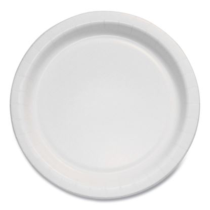 Bare Eco-Forward Clay-Coated Paper Plate, ProPlanet Seal, 6" dia, White/Brown/Green, 1,000/Carton1