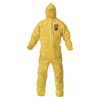 A70 Chemical Spray Protection Coveralls, 3X-Large, Yellow, 12/Carton1