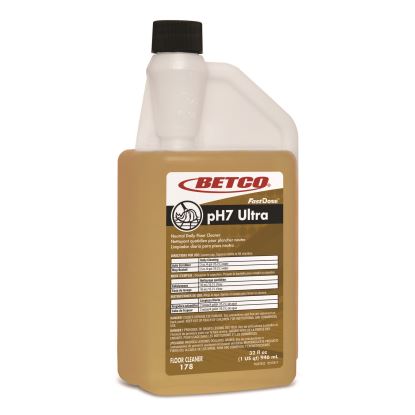 pH7 Ultra Floor Cleaner, Lemon Scent, 32 oz Bottle, 6/Carton1