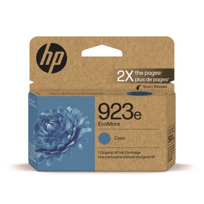 HP 923E (4K0T4LN) Cyan Original Ink Cartridge1