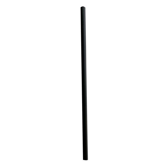 Giant Straws, 7.75", Polypropylene, Black, 1,500/Carton1