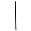 Giant Straws, 7.75", Polypropylene, Black, 1,500/Carton1