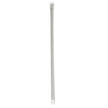 Wrapped Jumbo Straws, 10.25", Polypropylene, Black, 2,000/Carton1