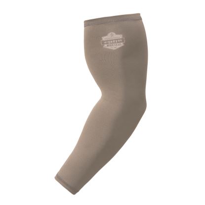 Chill-Its 6690 Performance Knit Cooling Arm Sleeve, Polyester/Spandex, Medium, Gray, Pair, Ships in 1-3 Business Days1