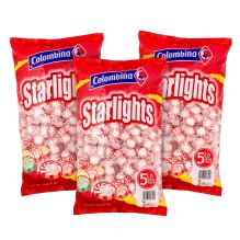 Peppermint Starlight Mints, 5 lb Bag, 3/Carton, Ships in 1-3 Business Days1