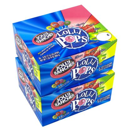 Lollipops Assortment, Assorted Flavors, 0.6 oz Individually Wrapped, 50/Box, 2 Boxes/Carton, Ships in 1-3 Business Days1