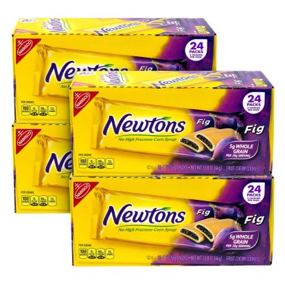 Fig Newtons, 2 oz Pack, 2 Cookies/Pack, 24 Packs/Box, 4 Boxes/Carton, Ships in 1-3 Business Days1
