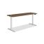 Coordinate Height Adjustable Desk Bundle 2-Stage, 70" x 22" x 27.75" to 47", Pinnacle\Designer White, Ships in 7-10 Bus Days1