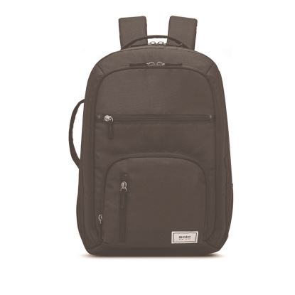 Grand Travel Recycled TSA Backpack, Fits Devices Up to 17.3", 12.25 x 6.5 x 18.63, Dark Gray1