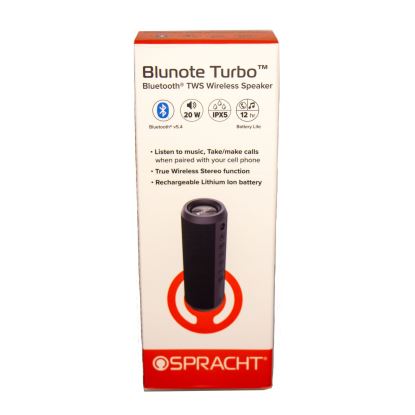 Blunote Turbo Wireless Speaker, Bluetooth, Black1