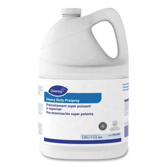 Carpet Cleanser Heavy-Duty Prespray, Fruity Scent, 1 gal Bottle, 4/Carton1