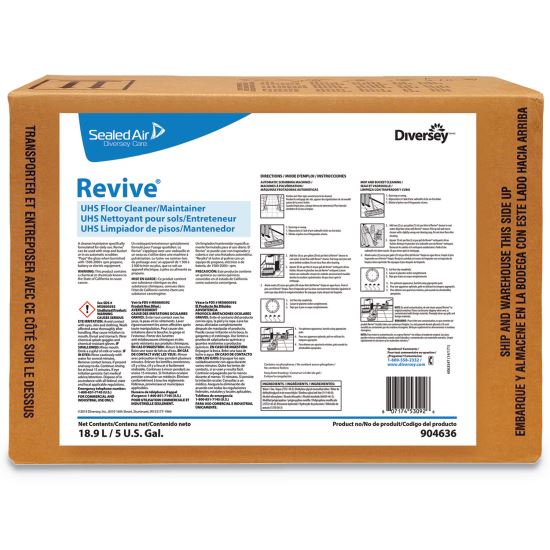 Revive UHS Floor Cleaner/Maintainer, Sweet Scent, 5 gal Box1