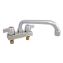 WorkForce Standard Duty Faucet, 4.55" Height/10" Reach, Chrome-Plated Brass, Ships in 4-6 Business Days1
