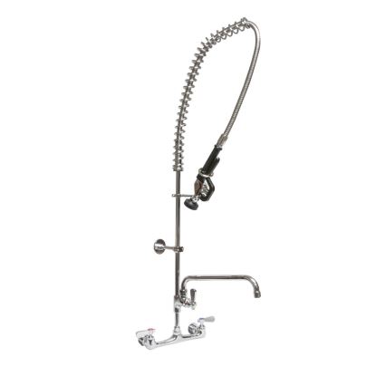 WorkForce Prerinse Add-A-Faucet, 4.62" Height/12" Reach, Chrome, Ships in 4-6 Business Days1