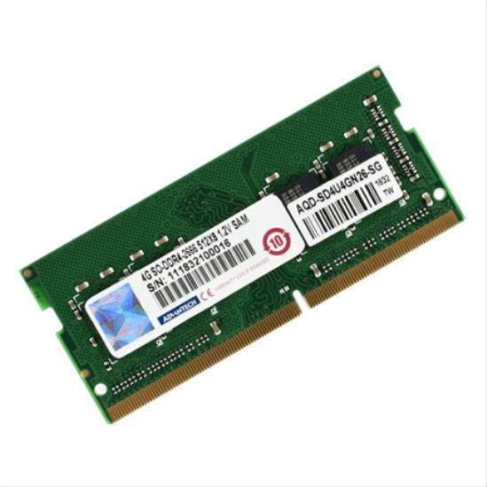 Advantech AQD-SD4U4GN26-SG memory module 4 GB 1 x 4 GB DDR4 2666 MHz1