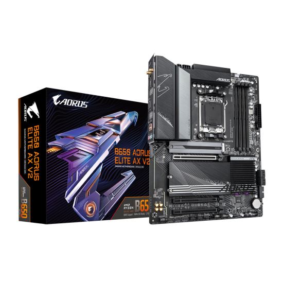 Gigabyte B650 AORUS ELITE AX V2 motherboard AMD B650 Socket AM5 ATX1