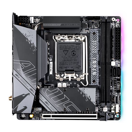 Gigabyte B760I AORUS PRO motherboard Intel B760 Express LGA 1700 mini ITX1