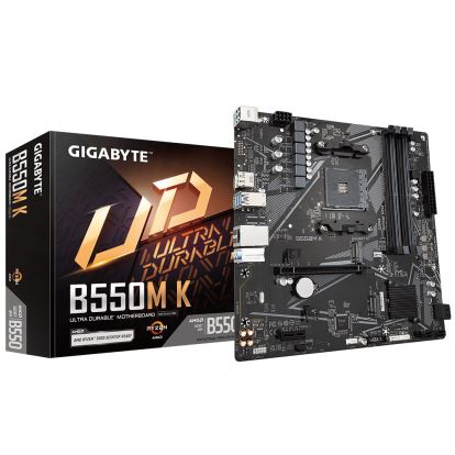 Gigabyte B550M K motherboard AMD B550 Socket AM4 micro ATX1