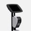 Bouncepad Floorstanding with Brother Printer mount tablet security enclosure 12.4" Black1
