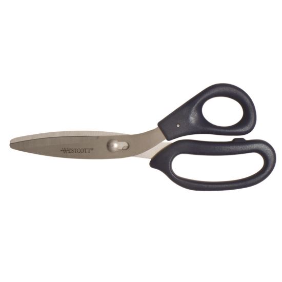 Power Pivot Shears, 8" Long, 3.5" Cut Length, Blue Straight Handle1