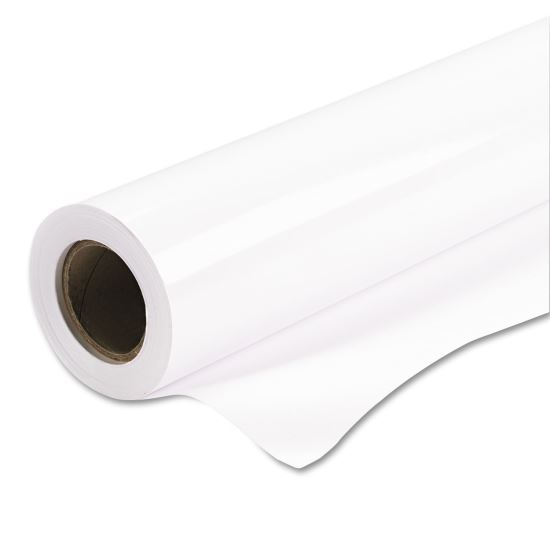 Premium Glossy Photo Paper Roll, 10 mil, 44" x 100 ft, Glossy White1