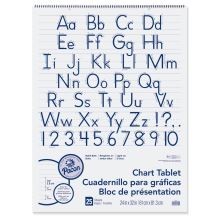 Chart Tablets, Presentation Format (1.5" Rule), 24 x 32, White, 25 Sheets, 12/Carton1