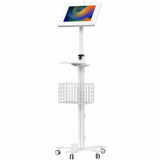 CTA Digital PAD-MFSPL multimedia cart/stand White Tablet Multimedia stand1