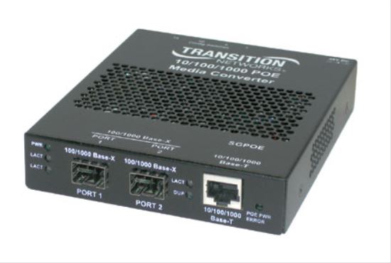 Transition Networks SGPOE1013-100 network media converter 1000 Mbit/s 850 nm Multi-mode Black1