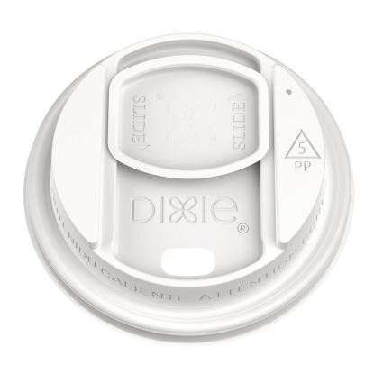 Smart Top Reclosable Lids for Hot Cups, Fits 10 oz to 20 oz Cups, White, 1,000/Carton1