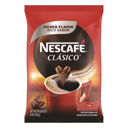 Clasico Dark Roast Instant Coffee, 8 oz Pouch1