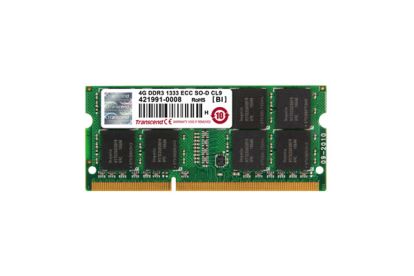 Transcend 8GB DDR3 SO-DIMM memory module 1 x 8 GB 1600 MHz ECC1