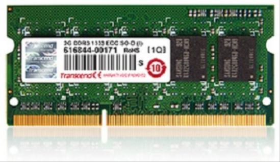 Transcend 8GB PC3-12800 memory module 1 x 8 GB DDR3 1600 MHz ECC1