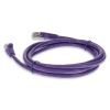 AddOn Networks ADD-4FCAT6S-PE-TAA networking cable Purple 48" (1.22 m) Cat63