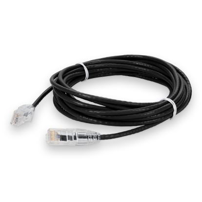 AddOn Networks ADD-45FSLCAT6A-BK networking cable Black 540.2" (13.7 m) Cat6a U/UTP (UTP)1