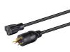 Monoprice 35062 power cable Black 23.6" (0.6 m) NEMA L5-20P NEMA 5-20R1